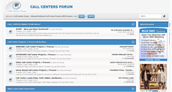 Desktop Screenshot of callcentersforum.com